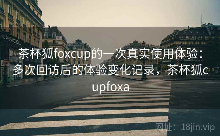 茶杯狐foxcup的一次真实使用体验：多次回访后的体验变化记录，茶杯狐cupfoxa