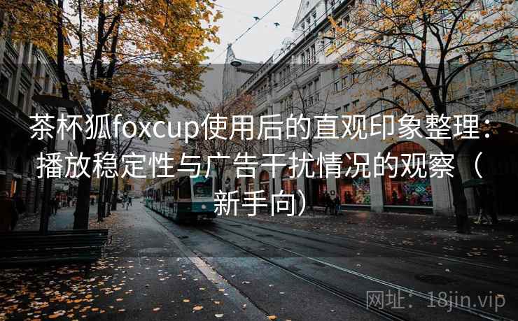 茶杯狐foxcup使用后的直观印象整理：播放稳定性与广告干扰情况的观察（新手向）