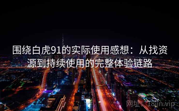 围绕白虎91的实际使用感想：从找资源到持续使用的完整体验链路